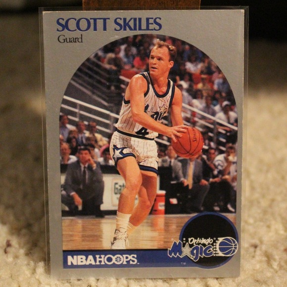NBA Hoops Other - 1990 NBA Hoops Scott Skiles 220 Orlando Magic Basketball Card Vintage Sports
